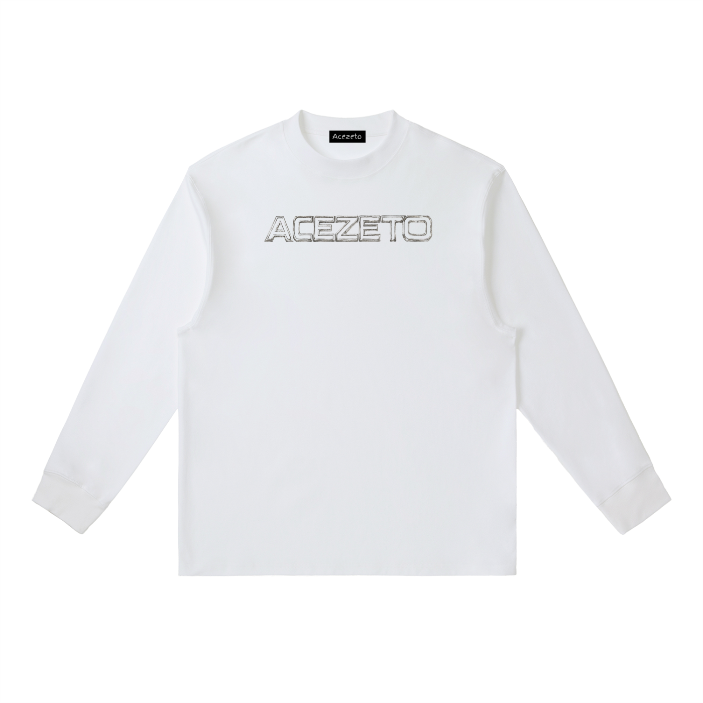 Long-Sleeve Tee - White